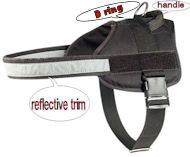 Padded Harness Service Dog Vest for German Shepherd