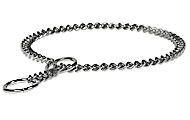 Chrome Plated Choke Chain Collar for German Shepherd 1/9 inch (3.00 mm)