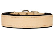 Traditional Leather Dog Collar for German Shepherd