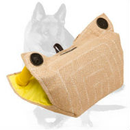 German Shepherd Puppy Bite Builder made of Jute