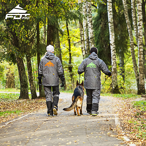 Pro Dog Training Jacket of Fine Quality for Any Weather