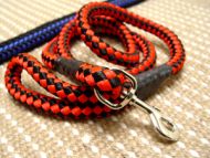 Cord nylon dog lead for large dogs like GSD,Rottweiler,Doberman