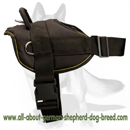 Adjustable Nylon Dog Harness for German Shepherds [H61070 Nylon dog