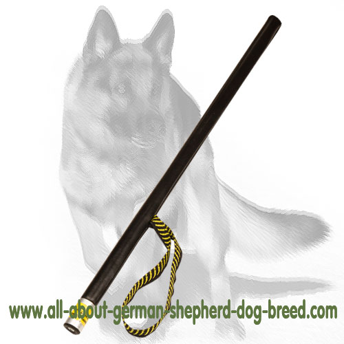 German Shepherd Agitation Stick for Schutzhund Training