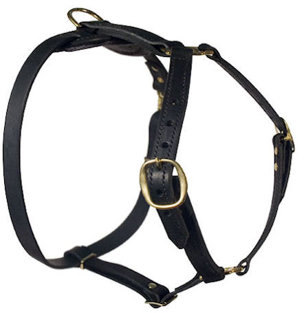 Classic Leather Harness For Big Dogs-German Shepherd harness : German  Shepherd Breed: Dog harnesses, Muzzles, Collars, Leashes