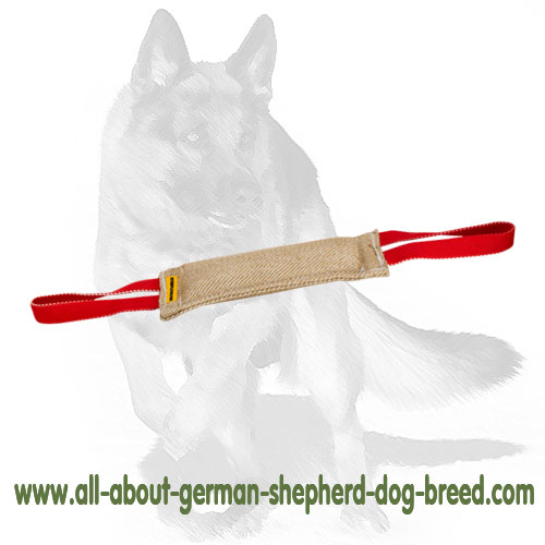 German Shepherd Natural Jute Bite Tug