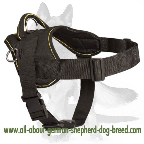 ‘Adventure Prime’ Adjustable Nylon Dog Harness for German Shepherd