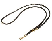 K9 Sport / Round Leash - Rolled Leather Leash 6 mm wide