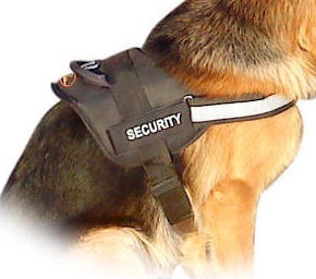 Adjustable Nylon Patrol Harness for German Shepherd