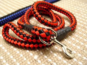 Cord nylon dog lead for large dogs like GSD,Rottweiler,Doberman
