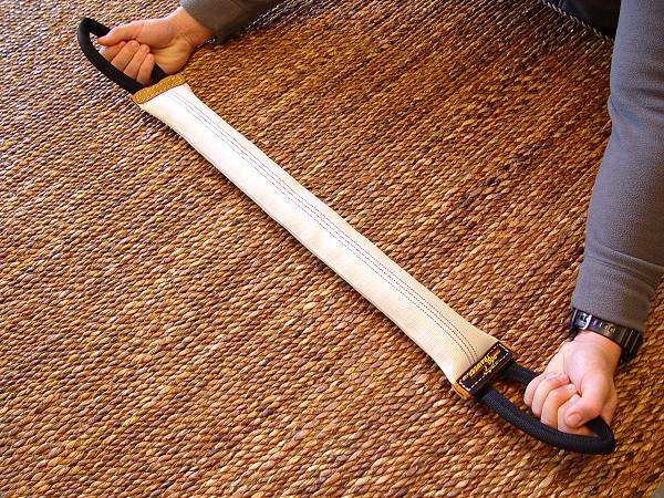 Fire Hose German Shepherd Bite Tug With 2 handles