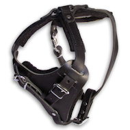 Fashion Leather Agitation Harness for German Shepherd