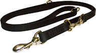 7FT Leather Police Style Dog Training Lead 3/4 G.Shepherd